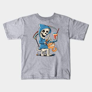 Dog Distraction - Halloween dog Kids T-Shirt